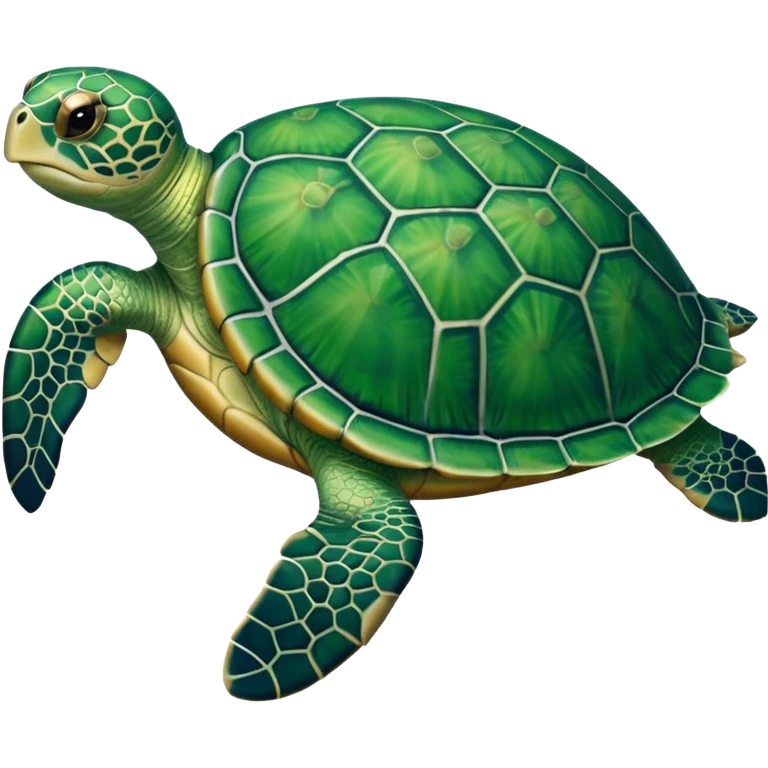 green turtle emoji