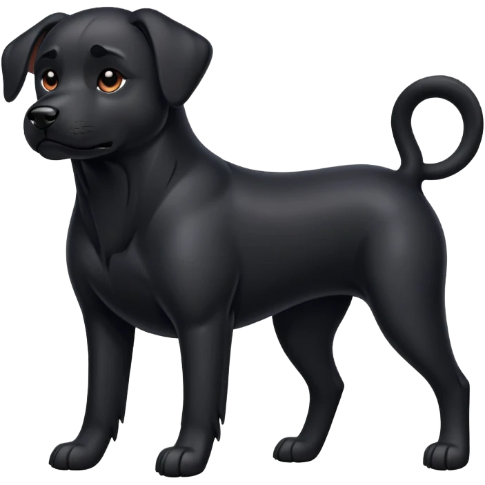 Black Dog emoji
