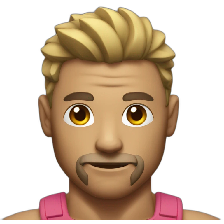 very muscular person emoji