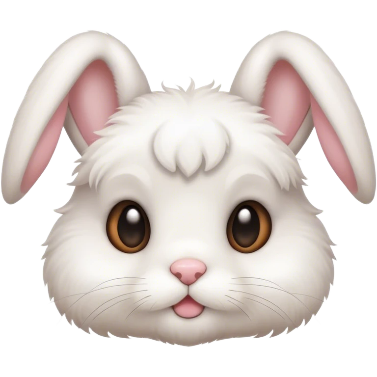 Puppy eyed bunny emoji