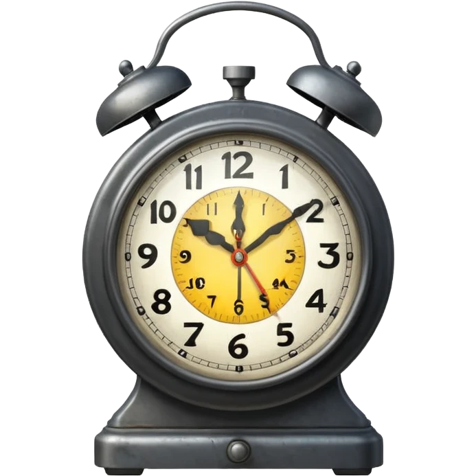 Broken clock spotlight  emoji