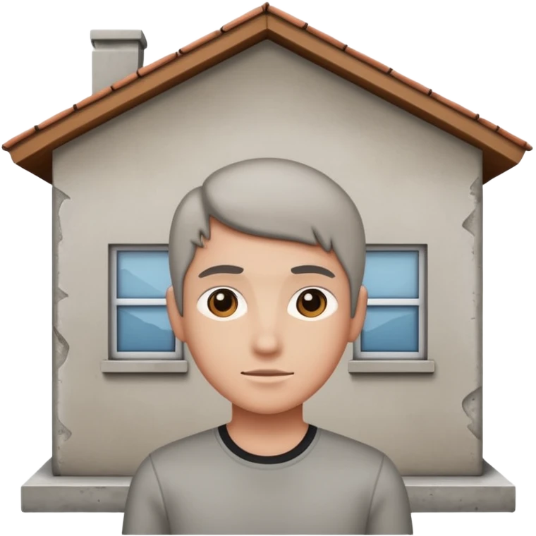 concrete personal house emoji