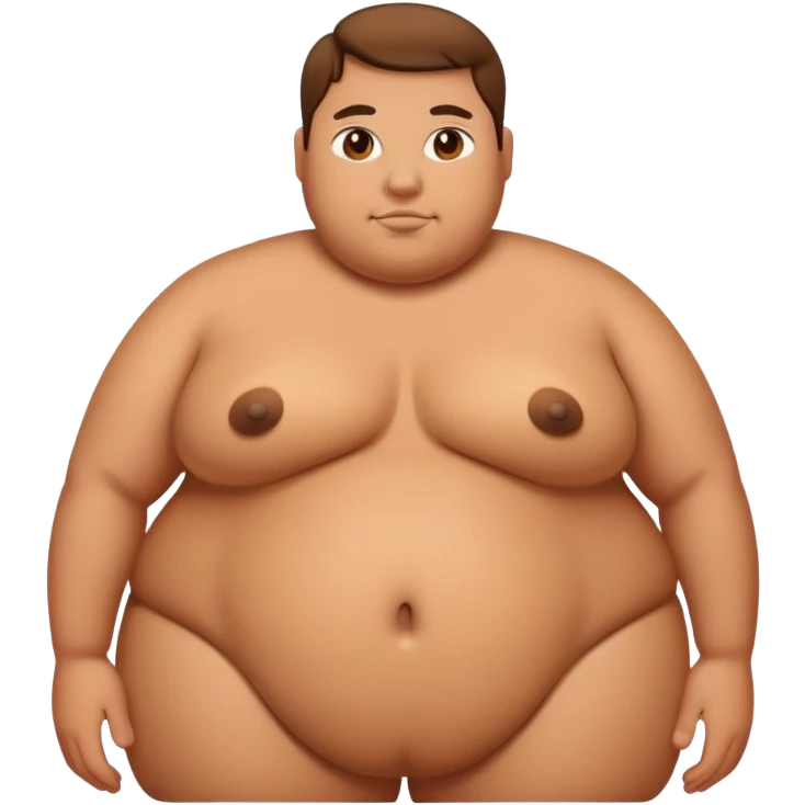 Fat butt emoji