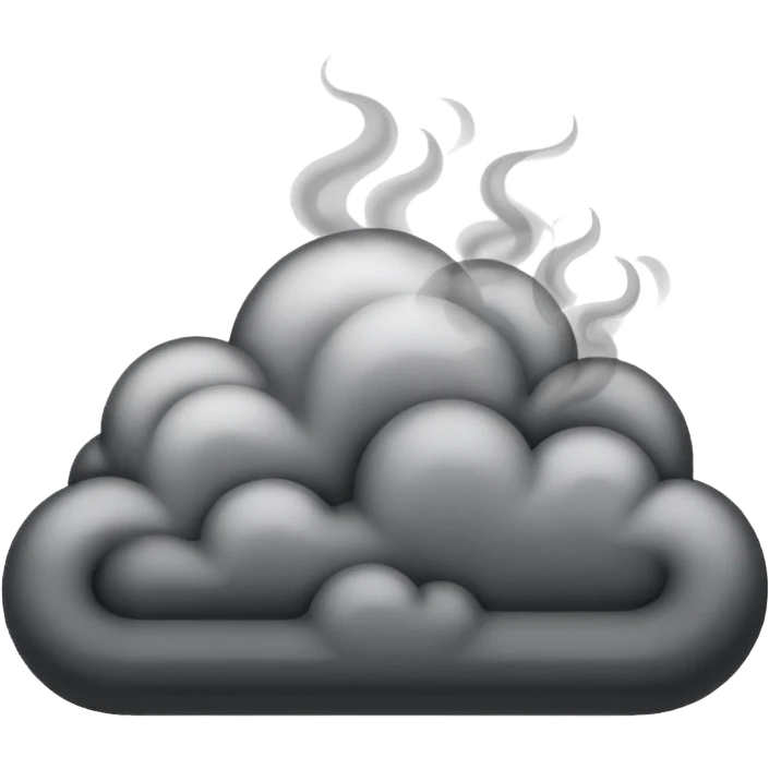 fight cloud emoji