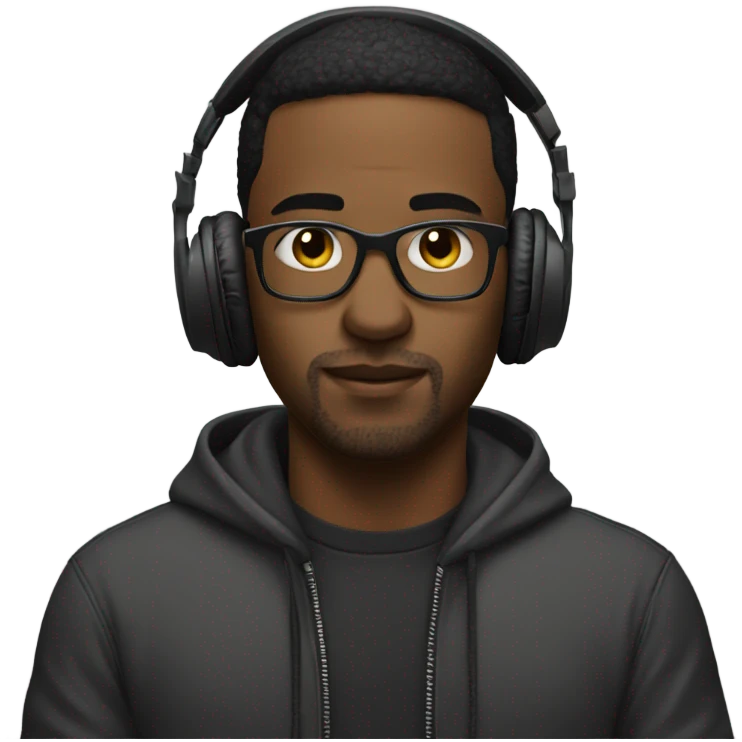 man making beats emoji