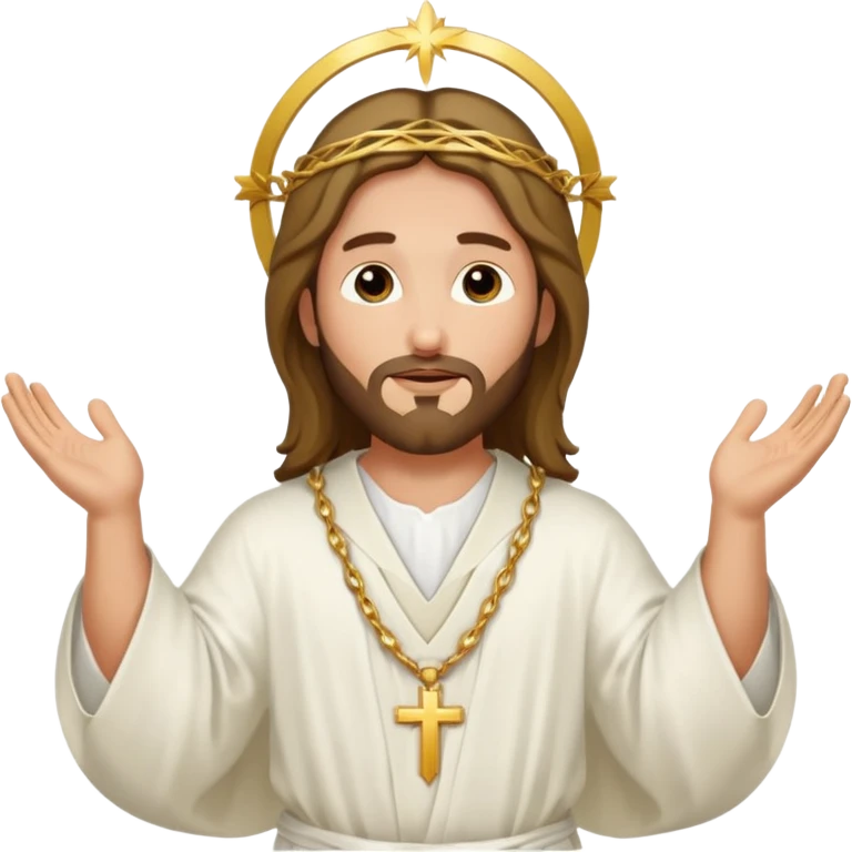 Jesus conquering emoji