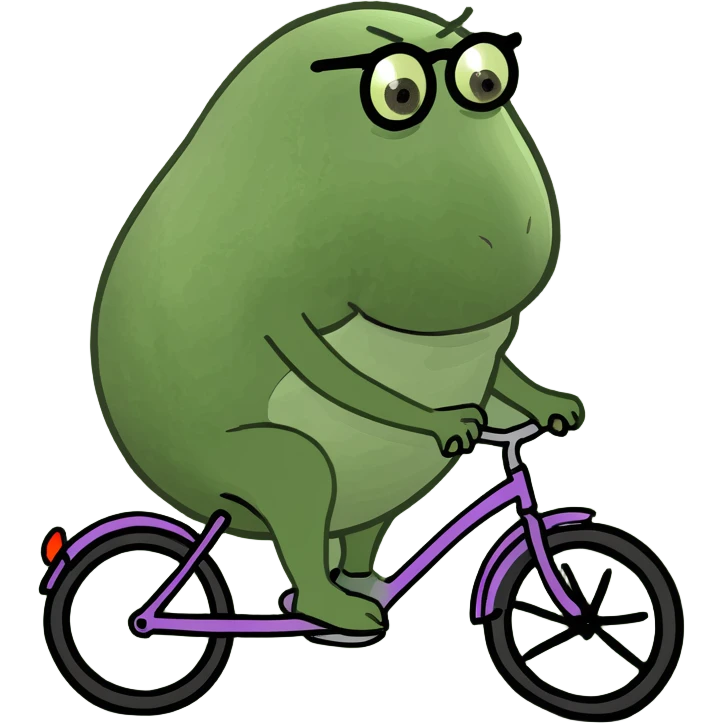 eggplant on bike emoji