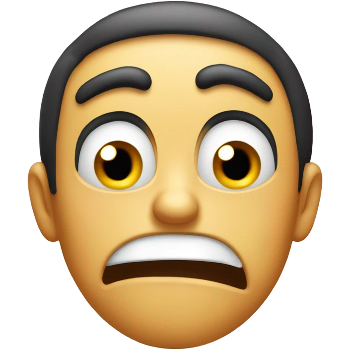 shocked confused and disgusted emoji emoji