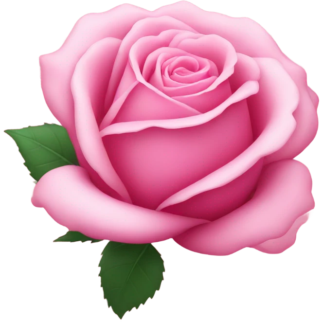 pink rose emoji