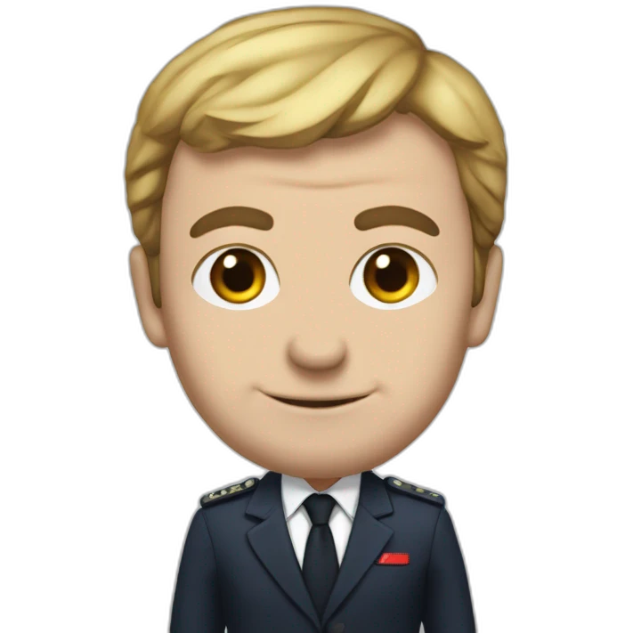 Macron sur zemour emoji