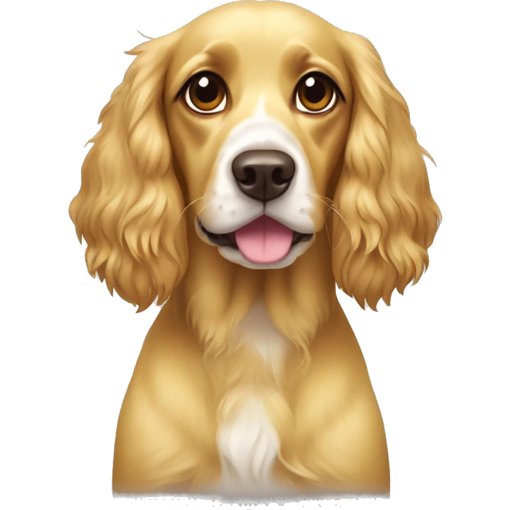 Lemon Britany spaniel  emoji
