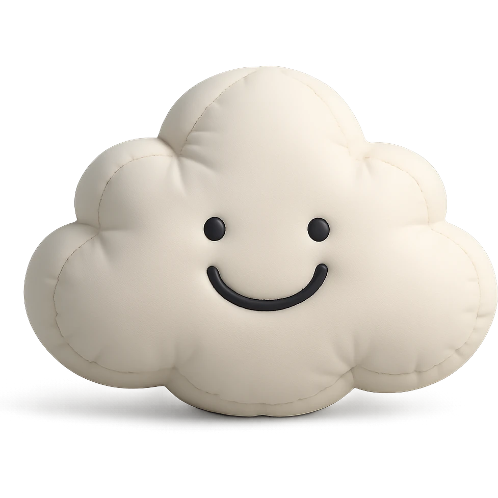 happy cloud emoji