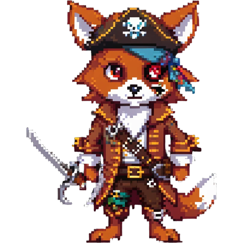 Foxy from Five Nights at Freddy's emoji