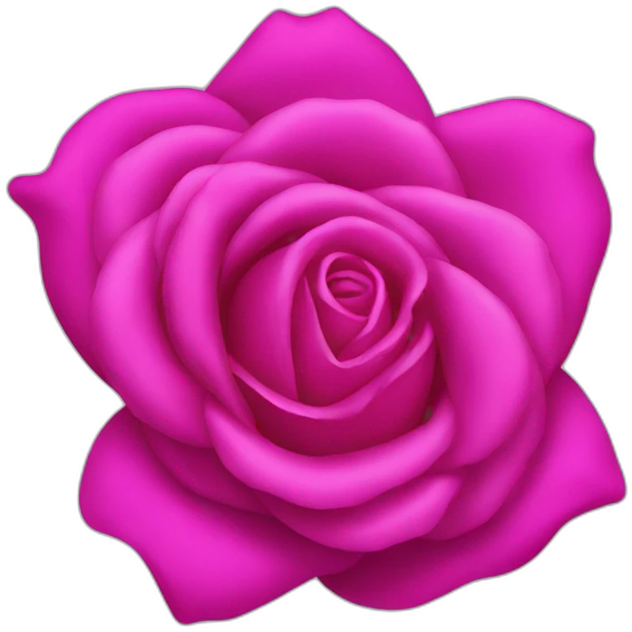 iPhone rose fuchsia emoji