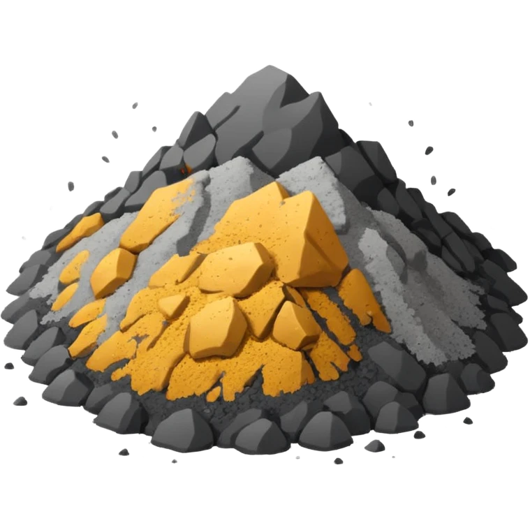 a pile of ashes emoji