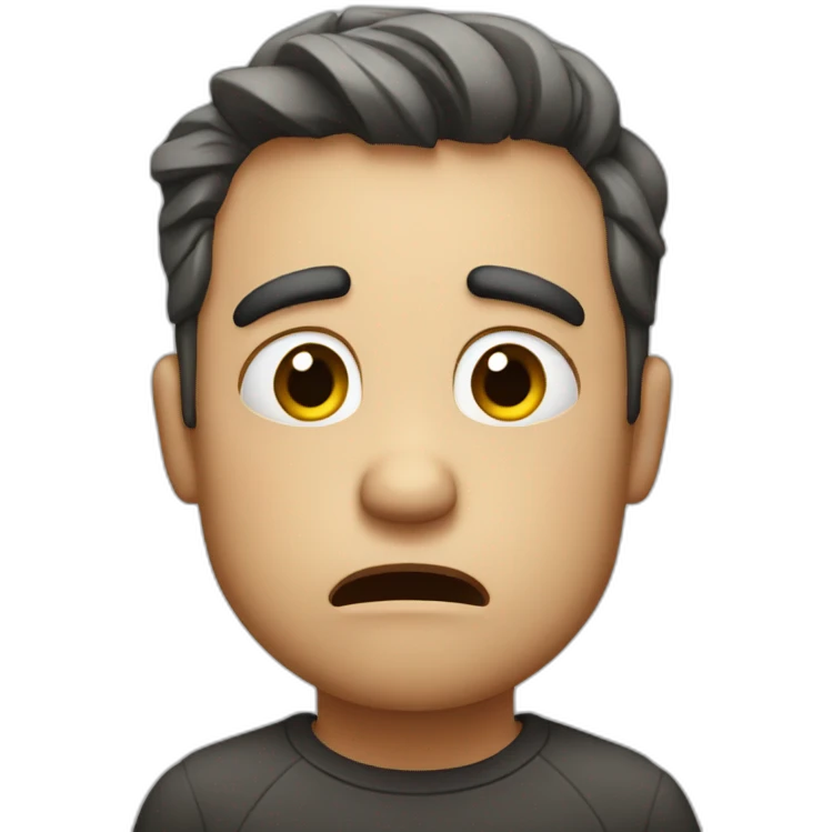 Irritated emoji
