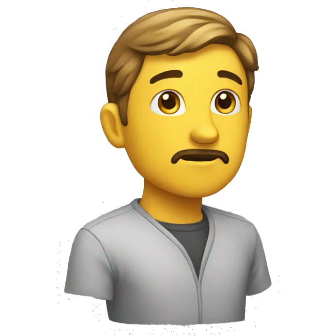think emoji