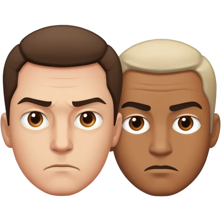 Man vs man emoji