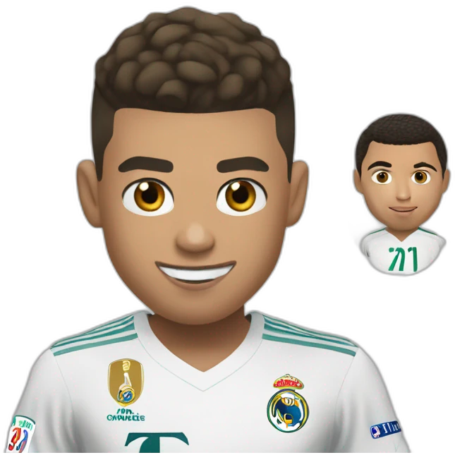 Ronaldo et mbappé emoji
