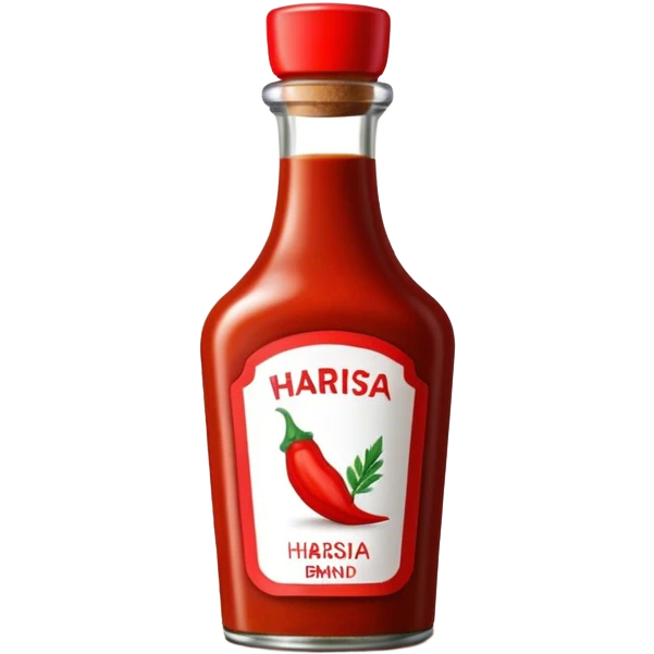 Harissa brand bottle emoji