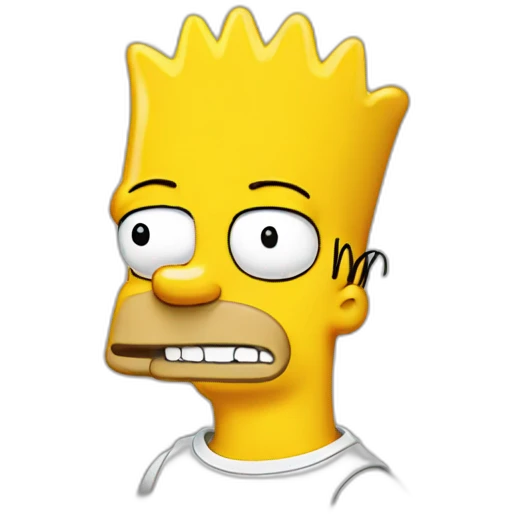 Bart simpson normale emoji