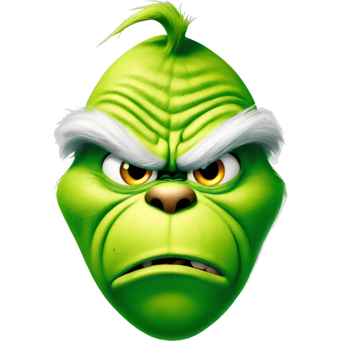the grinch angry emoji