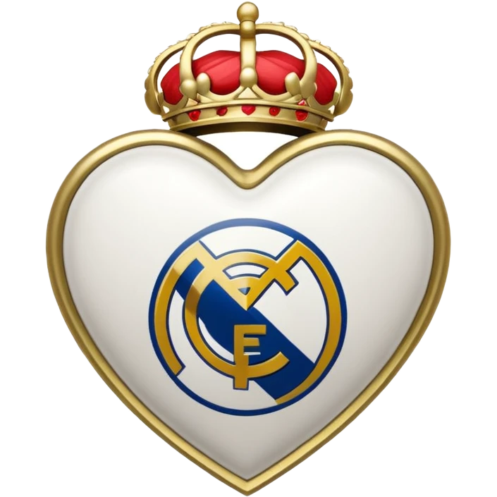 Corazón de Real Madrid  emoji