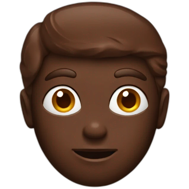 Chocolate  emoji