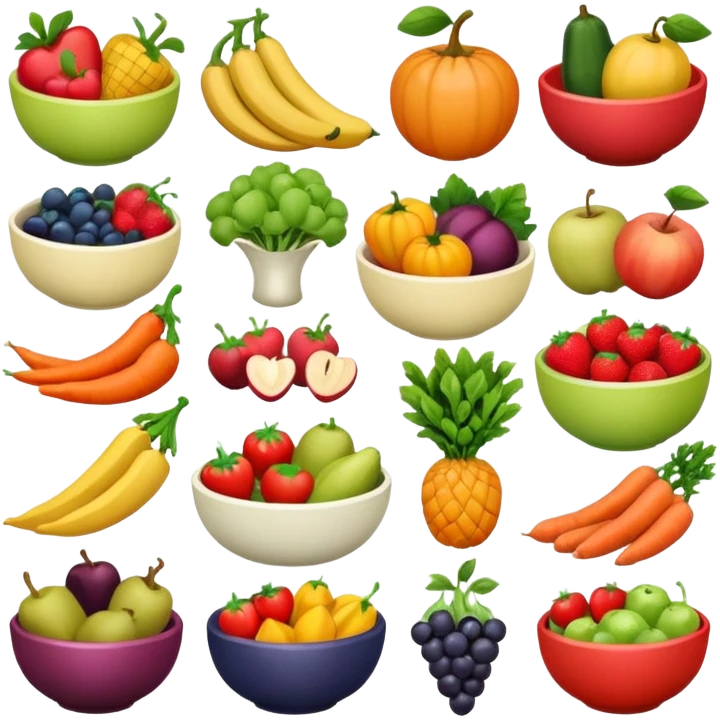 Foods in Bowls emoji