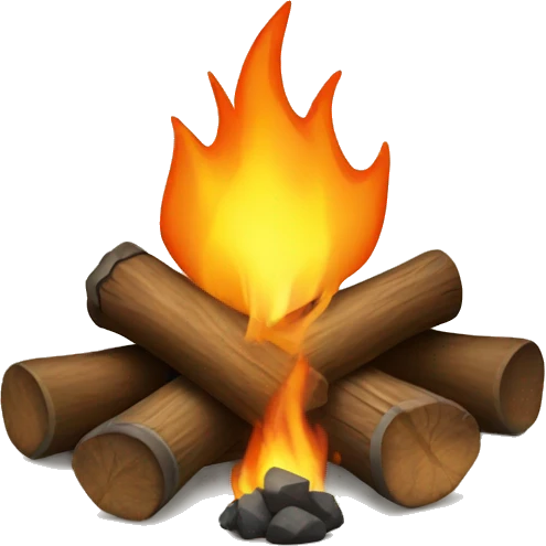 Campfire emoji