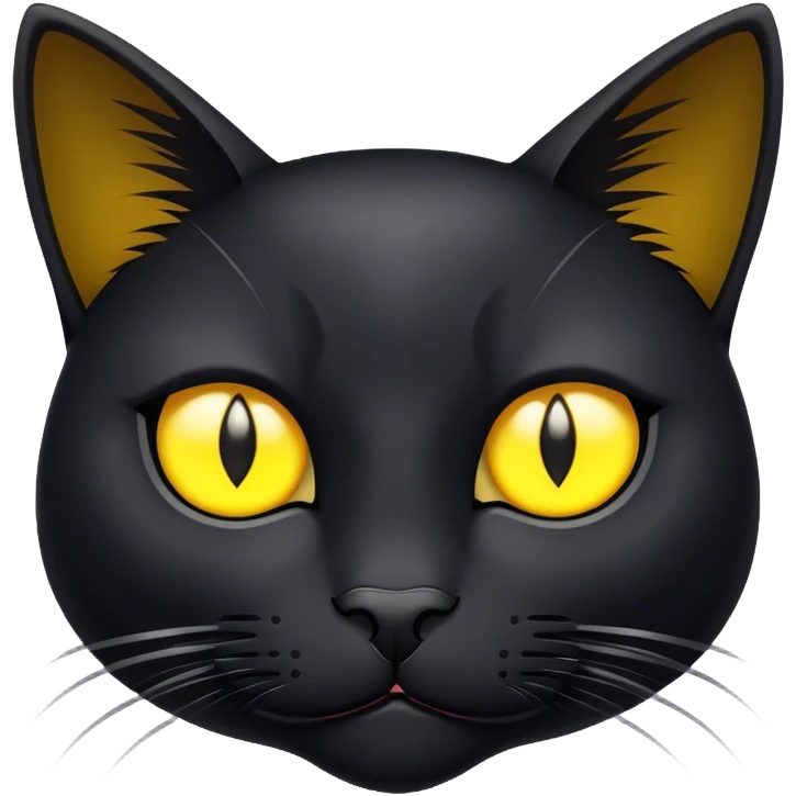 Gato negro  emoji