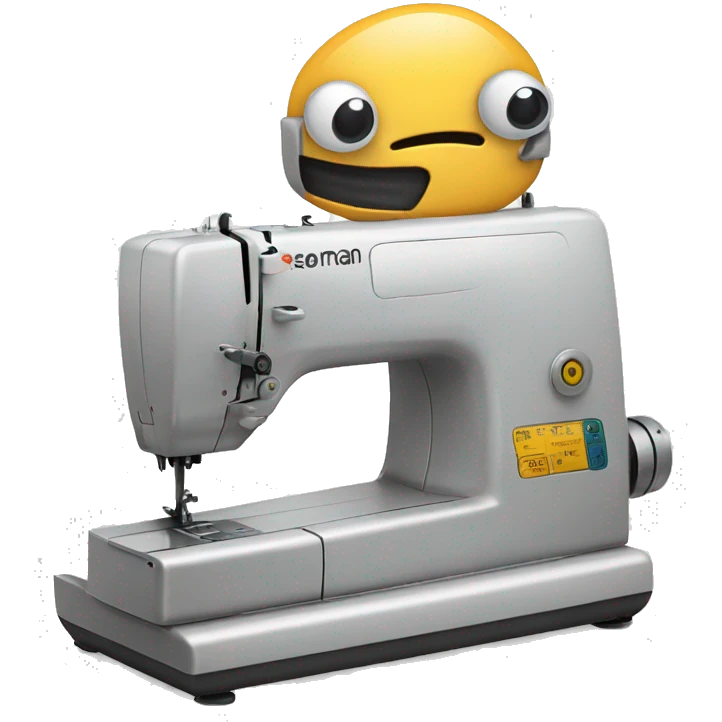 Máquina de coser  emoji