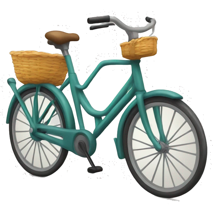 Kip met fiets emoji