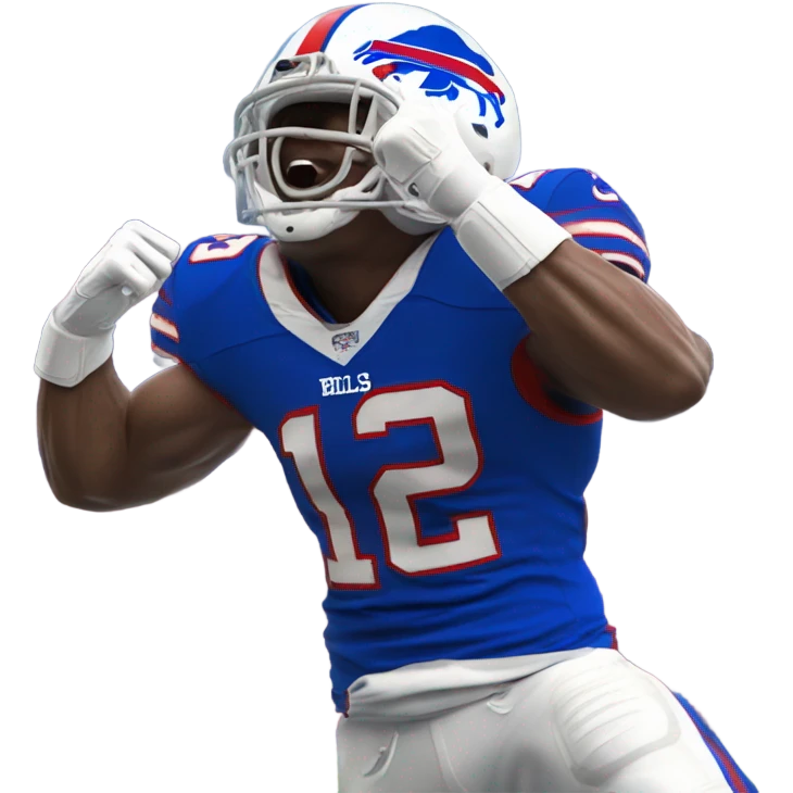 Buffalo bills touchdown  emoji
