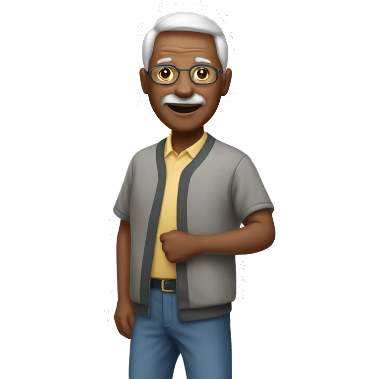 senior playing together emoji