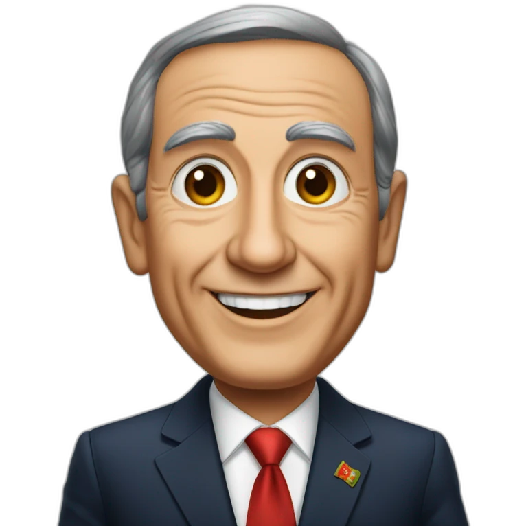 Presidente da república de Portugal, Marcelo Rebelo de Sousa emoji