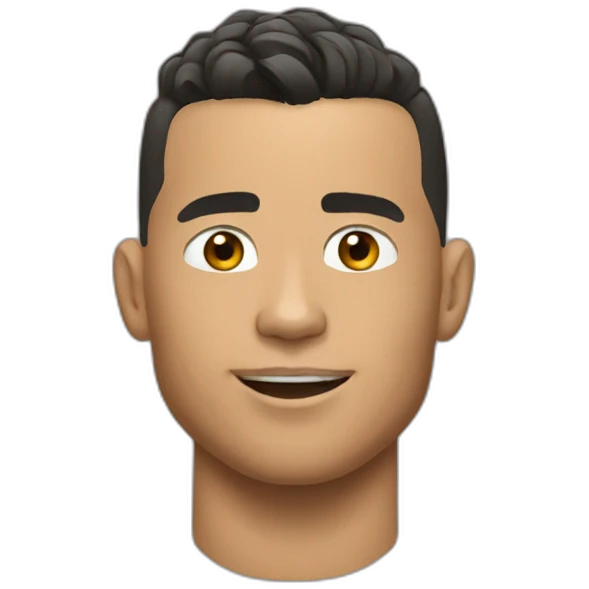 Ronaldo head applause emoji