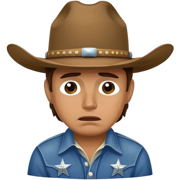 Crying Dallas cowboy emoji
