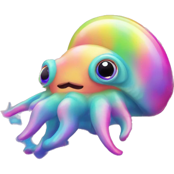 Lisa frank mollusk  emoji