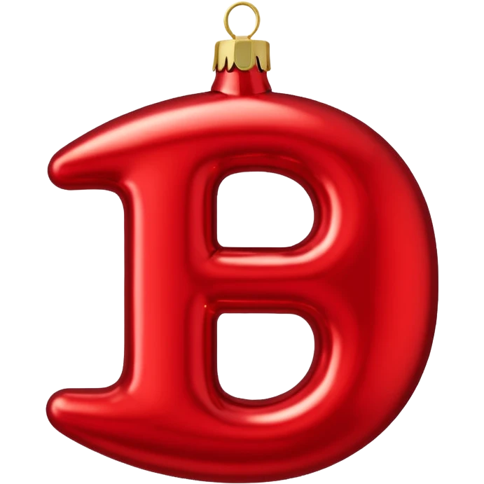 the number "1637" as a christmas ornament emoji