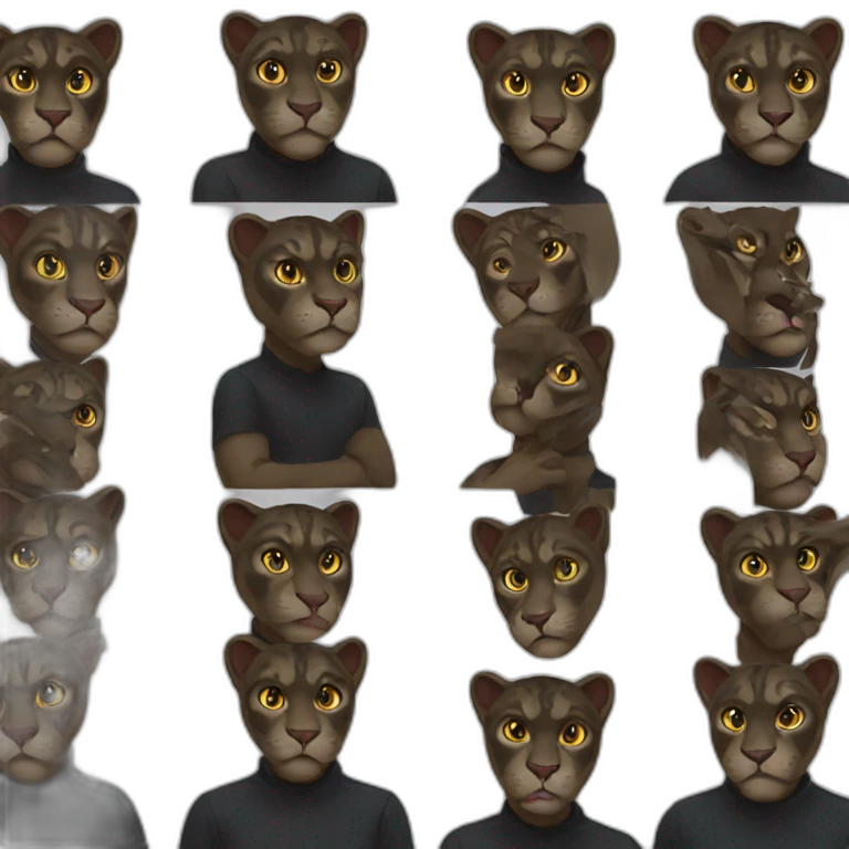 panther meme emoji