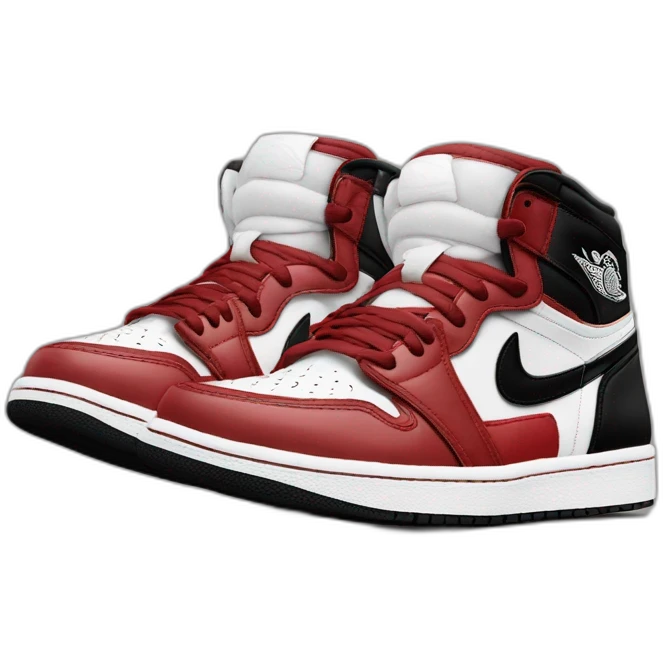 Sneaker jordan 1 chicago emoji