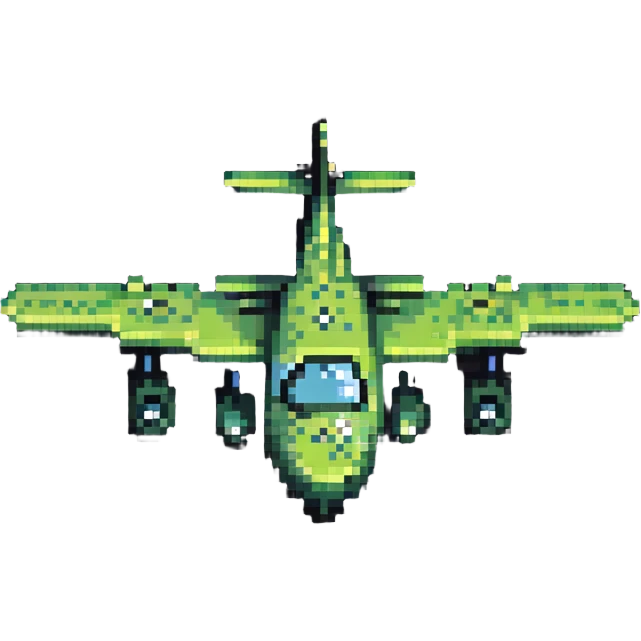 Crocodile shaped bomber airplane emoji