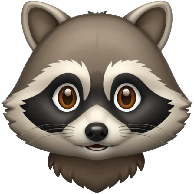 Raccoon emoji