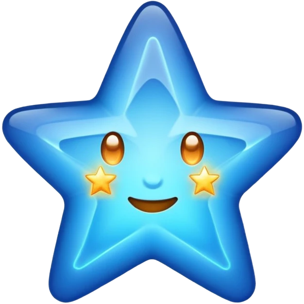 star blue  emoji