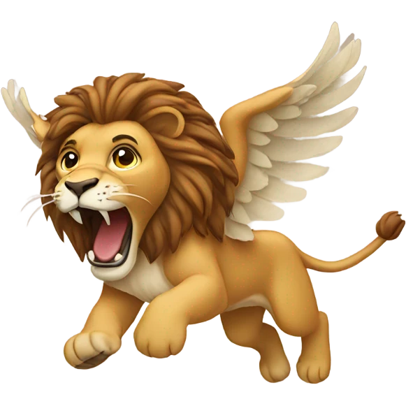 Lions flying  emoji