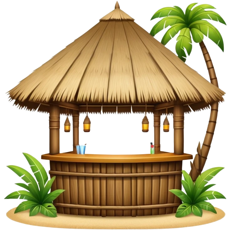Tiki bar emoji