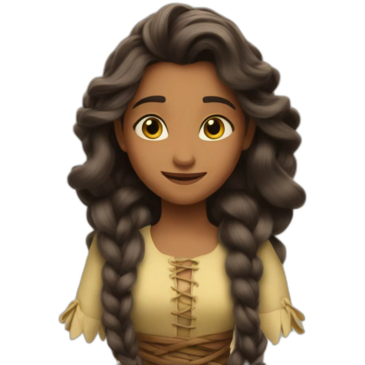 Raiponce emoji