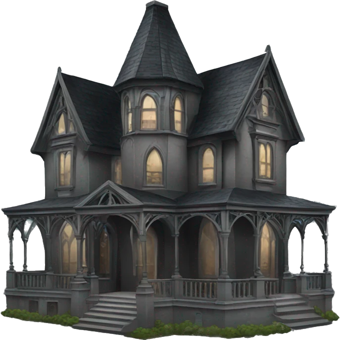 Gothic mansion emoji