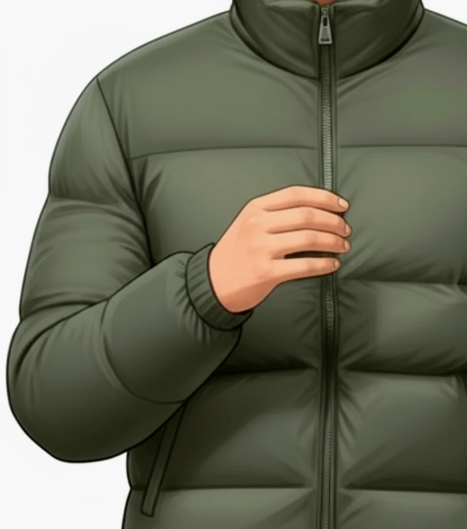 нарисуй точно такую же  руку в куртке от плеча  до кончиков пальцев, но остальную часть куртки рисовать  не надо, без фона emoji